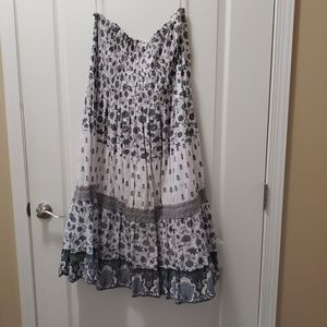Boho - strapless dress 3x